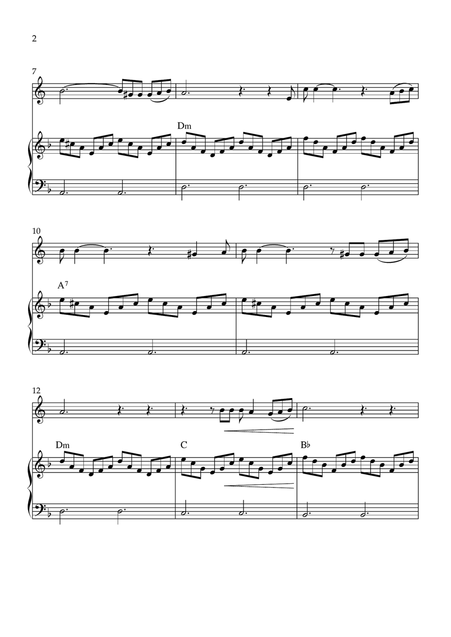 Strangers In The Shadows Strangers In The Shadows Piano scores gallery preview page 2