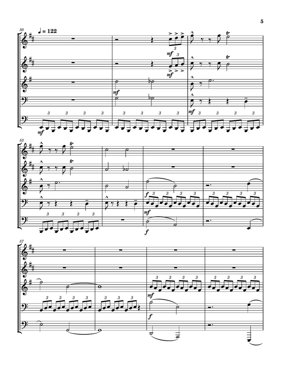 Brass Quintet 2 Brass Quintet scores gallery preview page 5