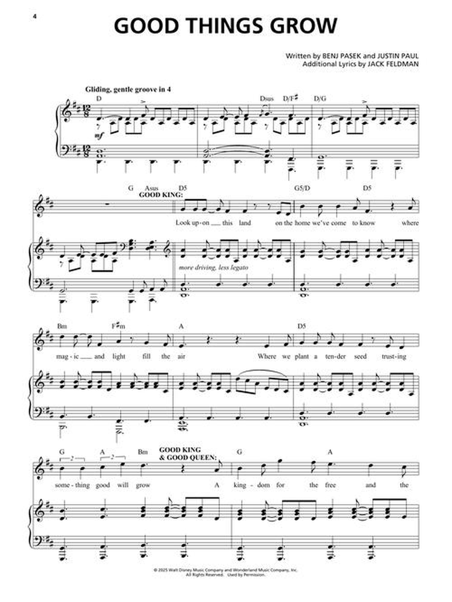 Snow White Snow White Piano, Vocal, Guitar scores gallery preview page 3