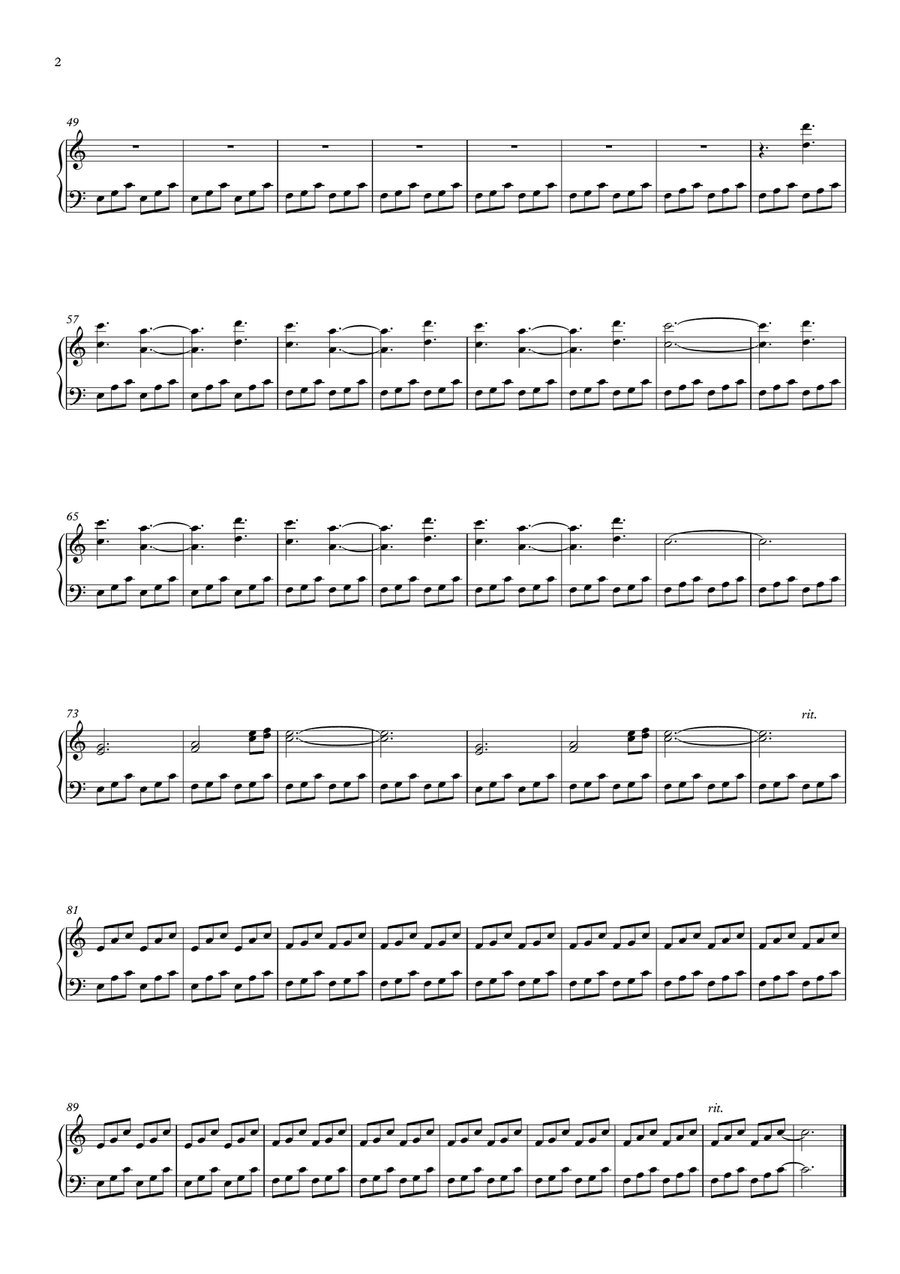 Études populaires Études populaires Piano Solo scores gallery preview page 3