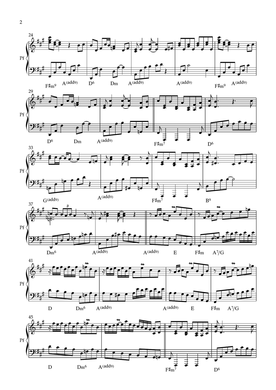 In My Life In My Life Piano Solo scores gallery preview page 2