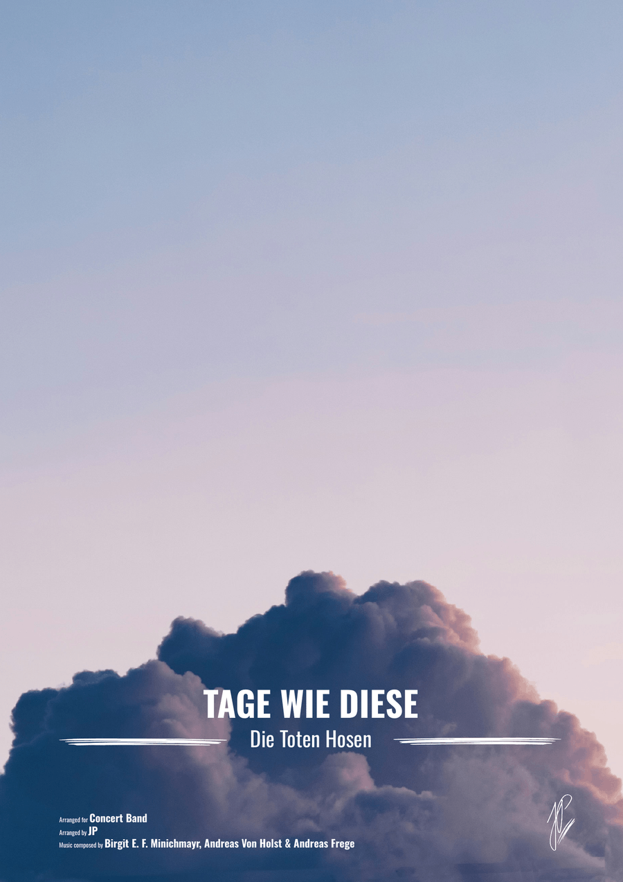 Tage Wie Diese Tage Wie Diese Concert Band scores gallery preview page 1
