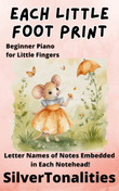 Each Little Foot Print for Beginner Piano
