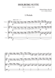 Holberg Suite for String Quartet