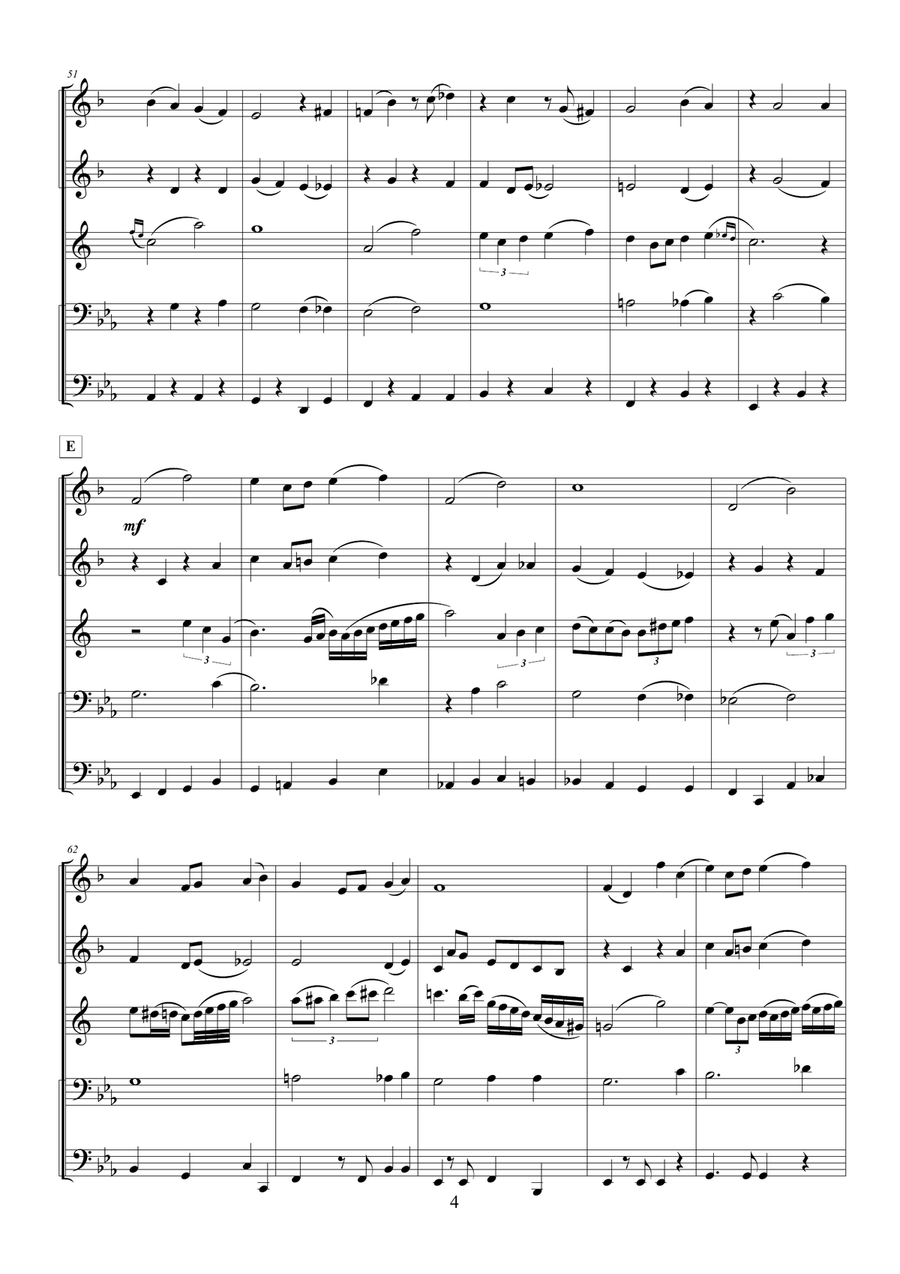 OVER THE RAINBOW OVER THE RAINBOW Small Ensemble scores gallery preview page 4