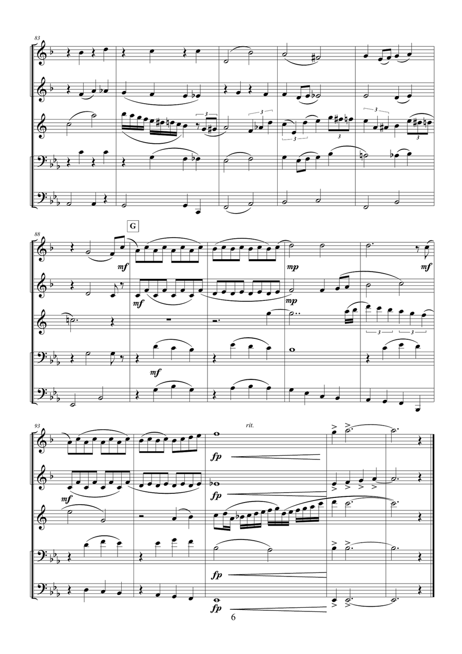 OVER THE RAINBOW OVER THE RAINBOW Small Ensemble scores gallery preview page 6