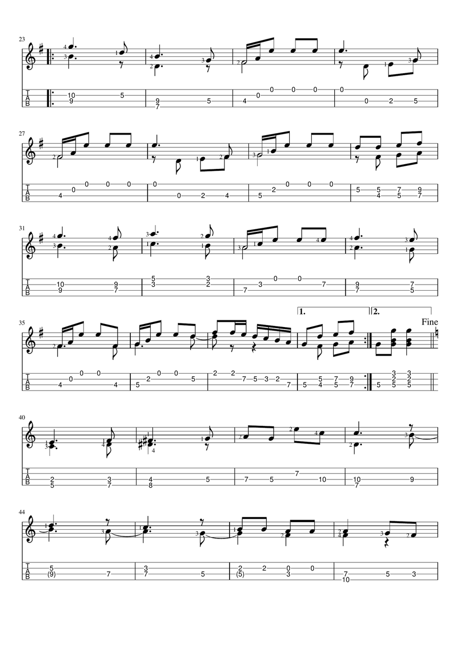 Charmante Charmante Mandolin scores gallery preview page 2