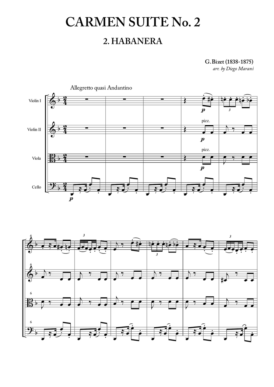 Habanera from 