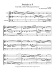 Prelude in F (from Book 2 of the Well-tempered Clavier)