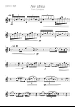 Ave Maria - Clarinet Solo
