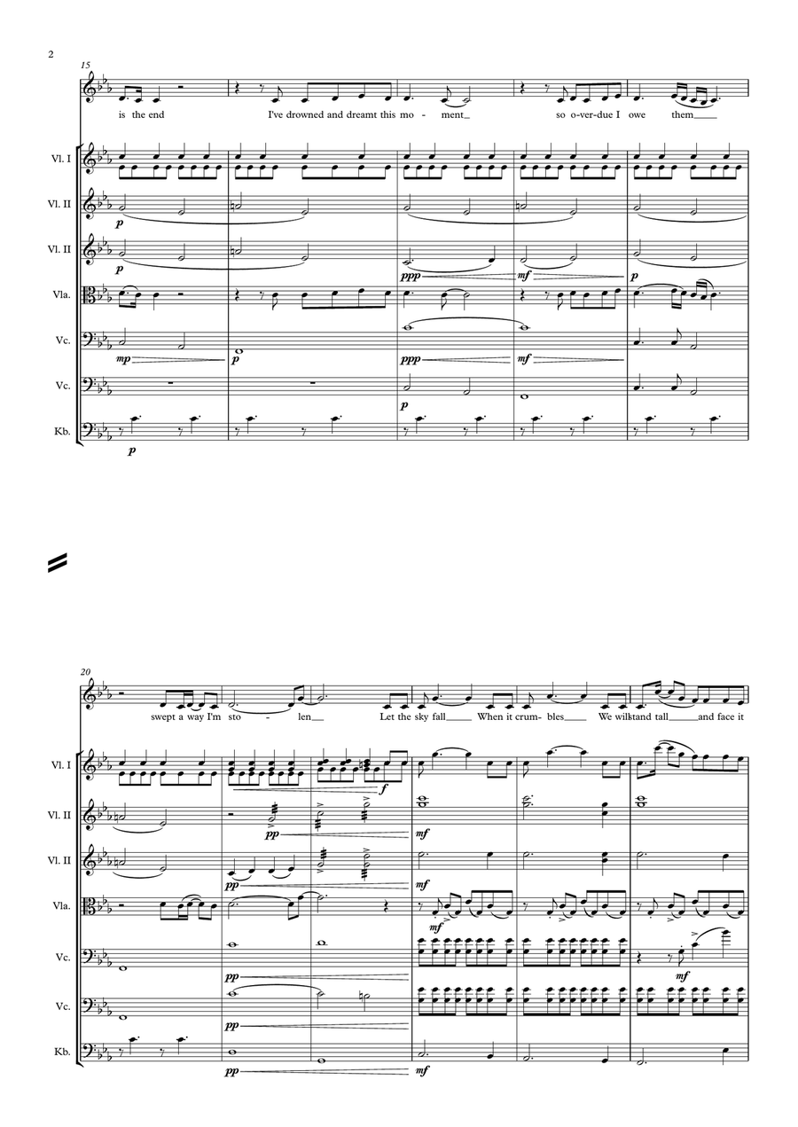 Skyfall Skyfall Small Ensemble scores gallery preview page 2
