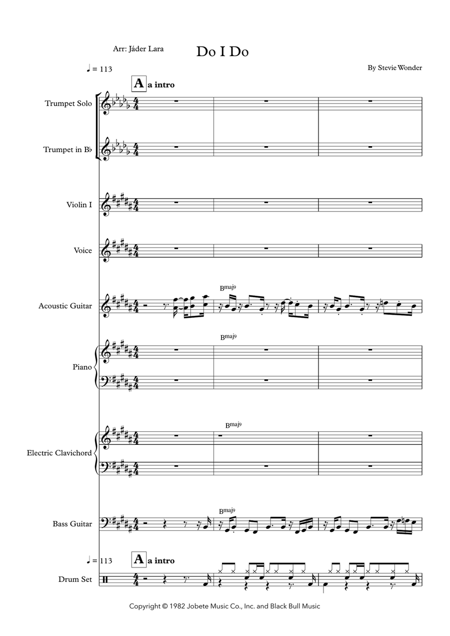 Do I Do Do I Do Jazz Ensemble scores gallery preview page 1