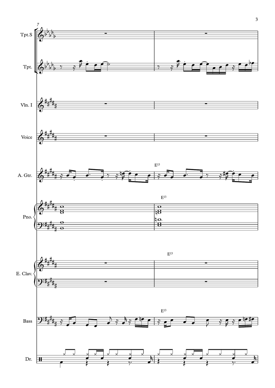 Do I Do Do I Do Jazz Ensemble scores gallery preview page 3