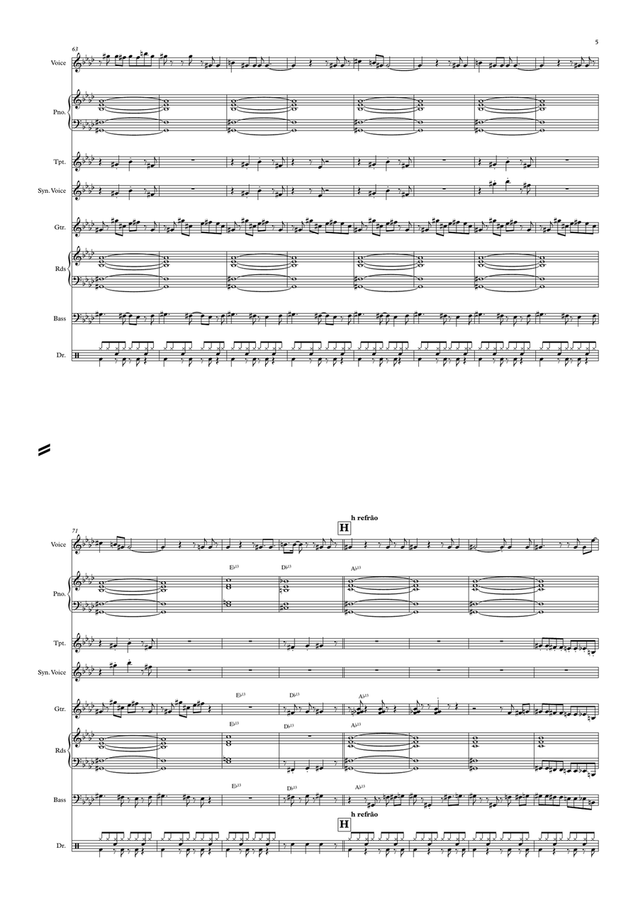 Faith Faith Jazz Ensemble scores gallery preview page 5