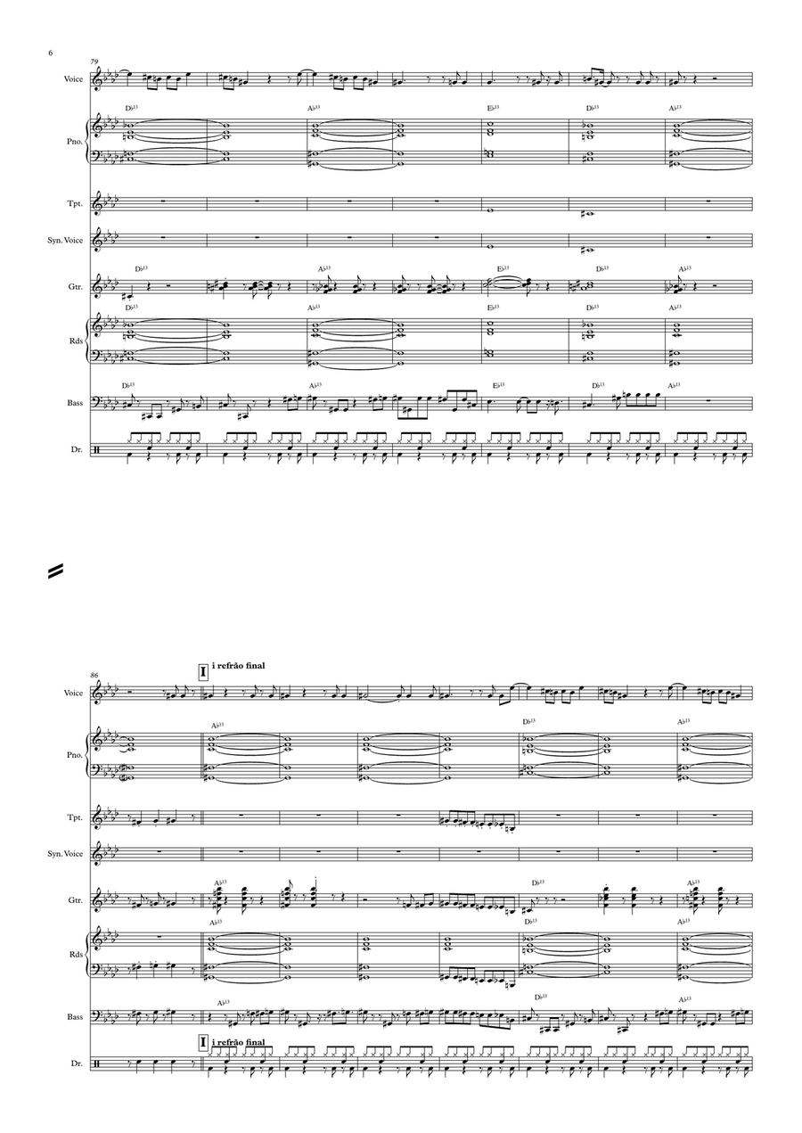 Faith Faith Jazz Ensemble scores gallery preview page 6