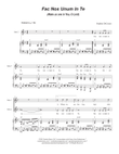Fac Nos Unum In Te (Vocal Duet)