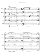 Hymn Medley No. 9 (Brass Quintet) Brass Quintet scores gallery preview page 5