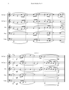 Hymn Medley No. 9 (Brass Quintet) Brass Quintet scores gallery preview page 6