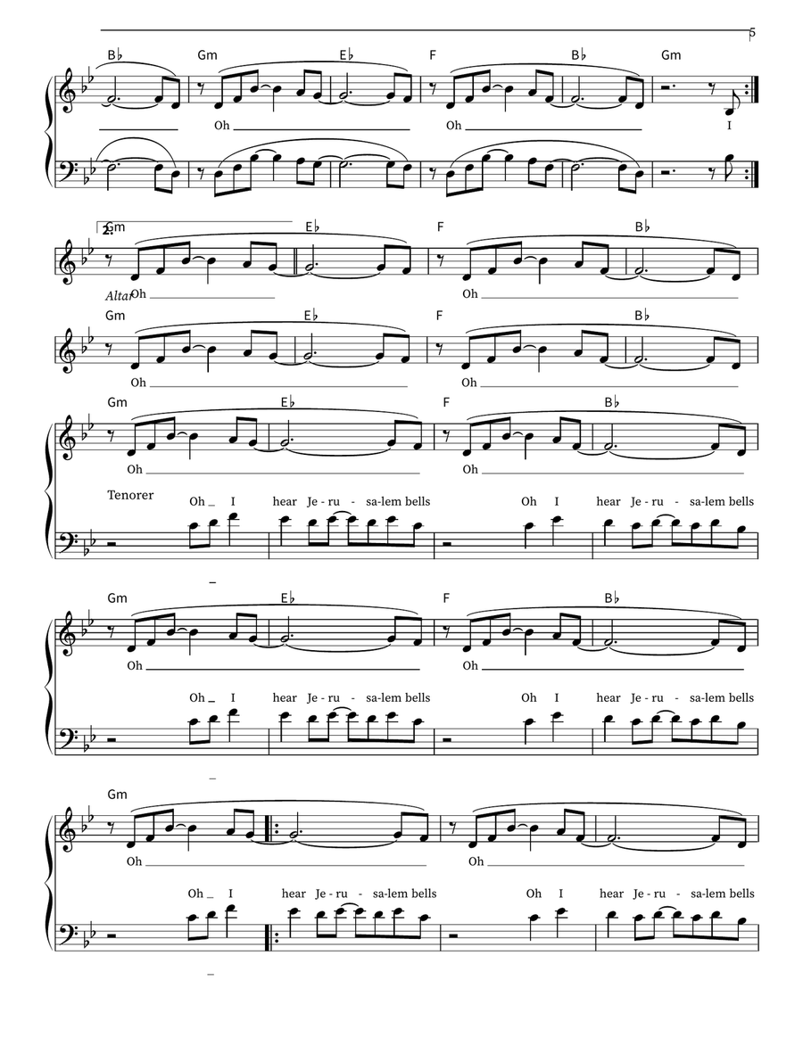 Viva La Vida Viva La Vida 3-Part scores gallery preview page 5