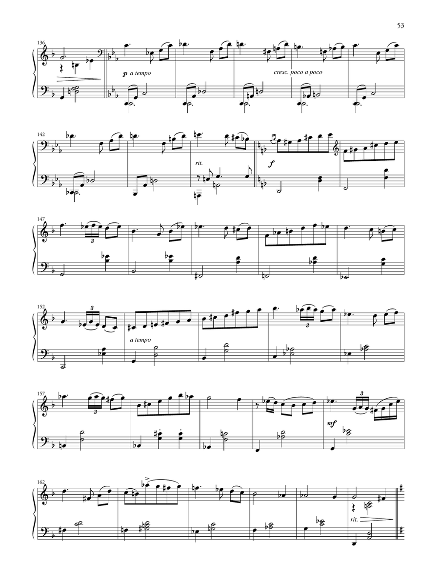 Waltz #2 (Steinway Hall) Waltz #2 (Steinway Hall) Piano Solo scores gallery preview page 5
