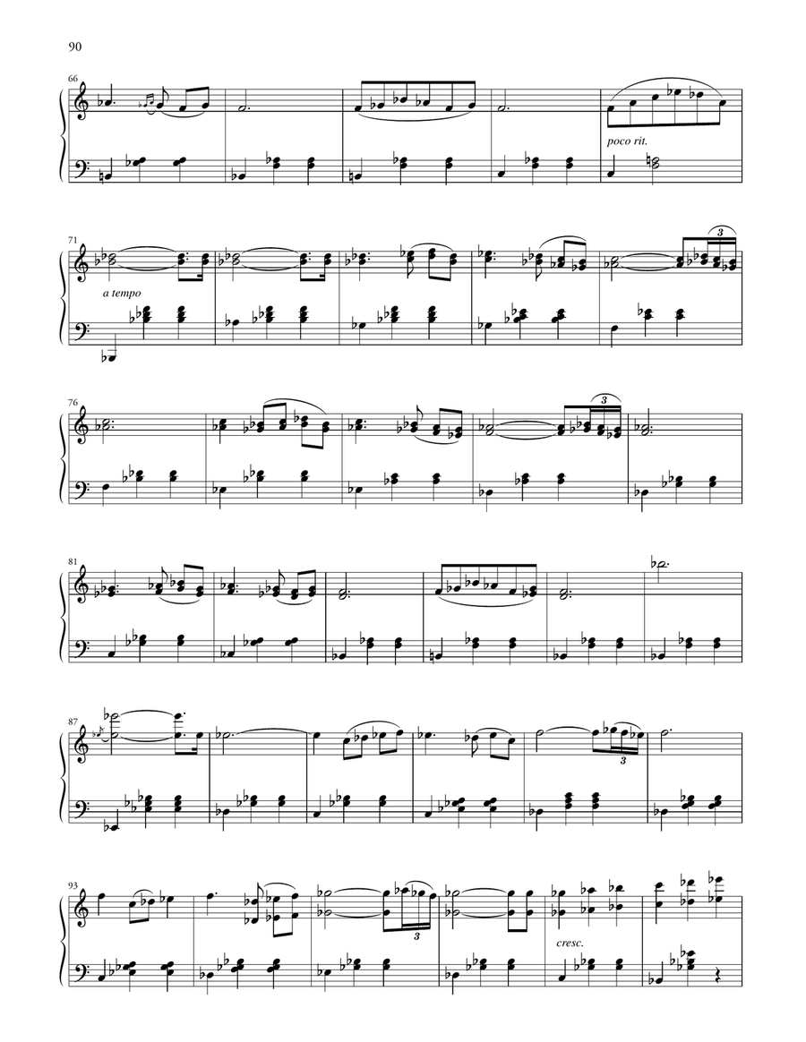 Waltz #3 (For Lola) Waltz #3 (For Lola) Piano Solo scores gallery preview page 3