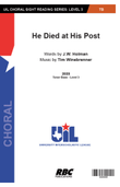He Died at His Post (TB)