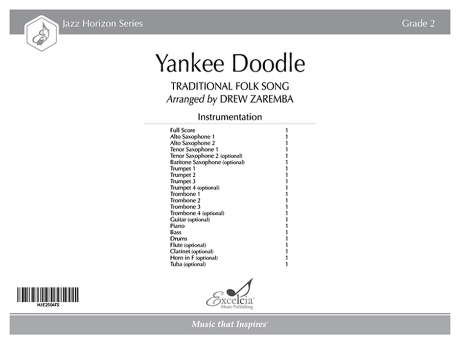 Yankee Doodle (Score) Yankee Doodle (Score) Jazz Ensemble scores gallery preview page 1