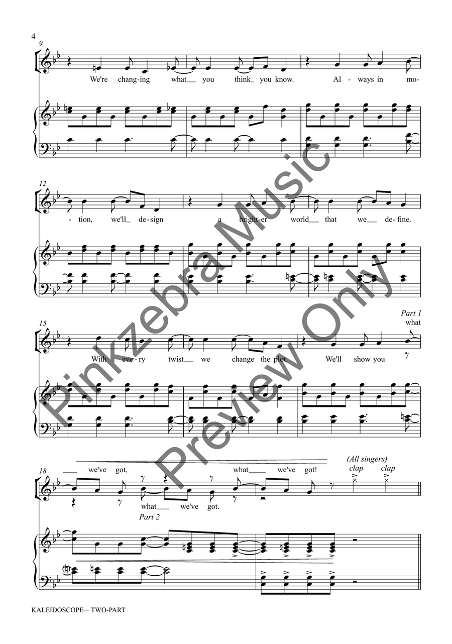 Kaleidoscope (Two-Part) Kaleidoscope (Two-Part) 2-Part scores gallery preview page 5