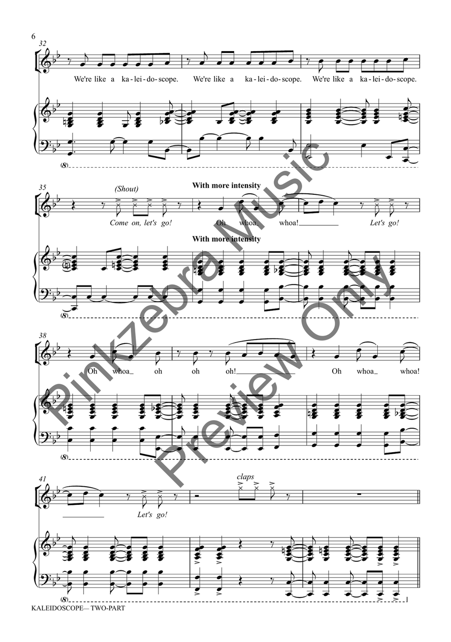 Kaleidoscope (Two-Part) Kaleidoscope (Two-Part) 2-Part scores gallery preview page 7