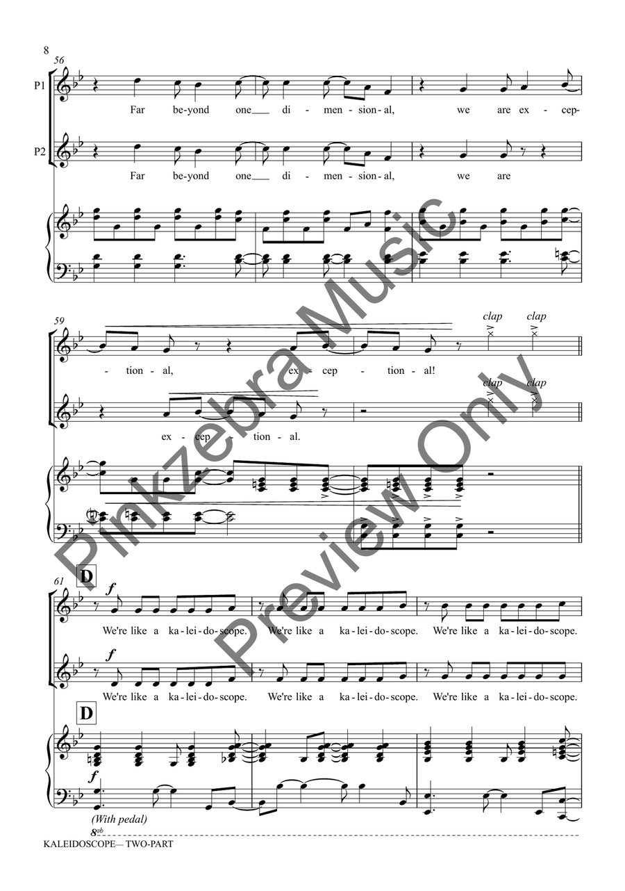 Kaleidoscope (Two-Part) Kaleidoscope (Two-Part) 2-Part scores gallery preview page 9