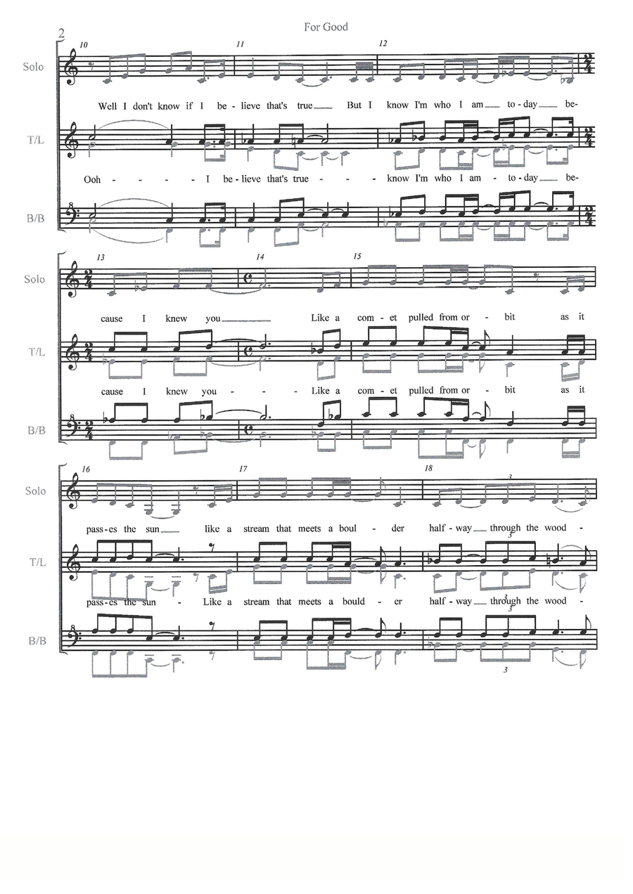 For Good For Good SSAA scores gallery preview page 2