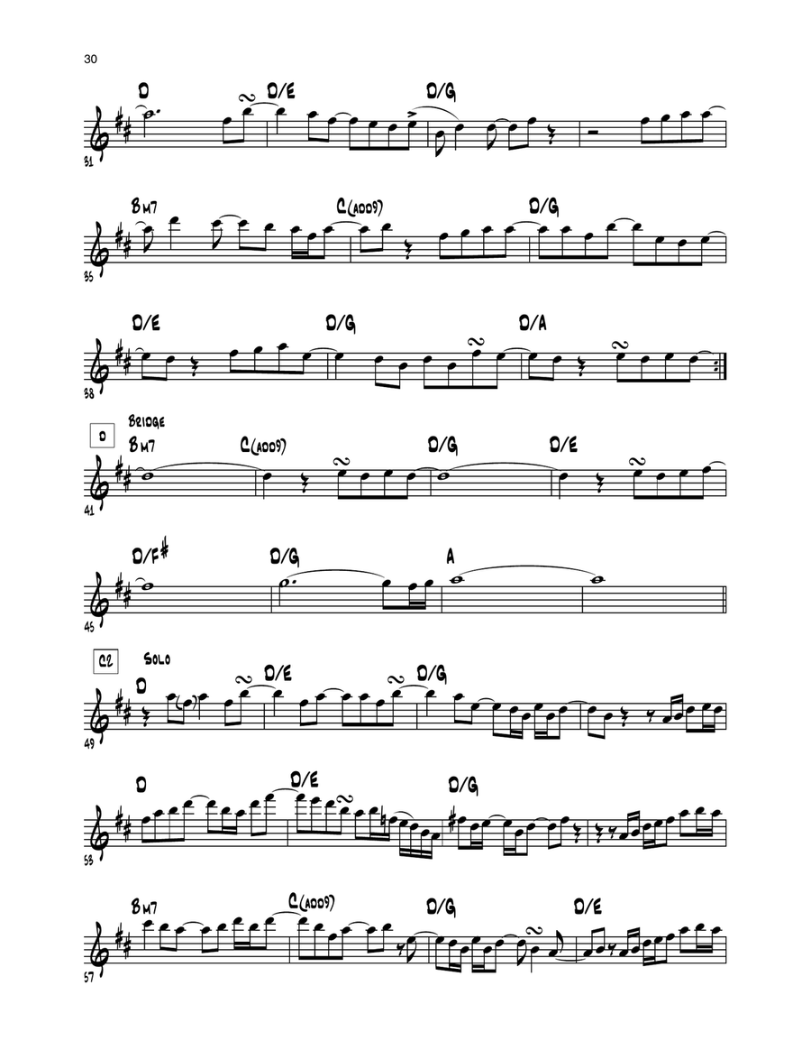 Smile Smile Alto Saxophone scores gallery preview page 2