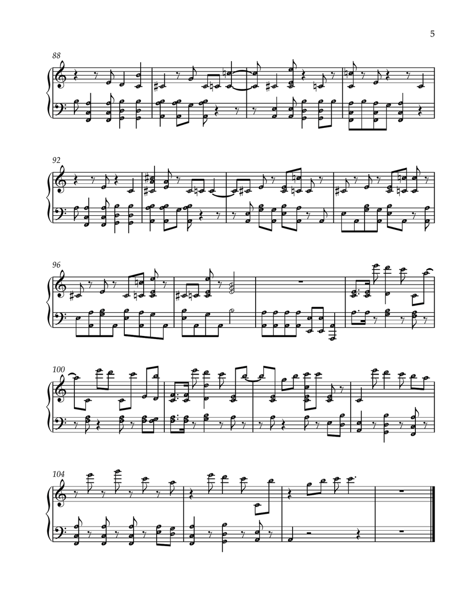 Love Again Love Again Easy Piano scores gallery preview page 5