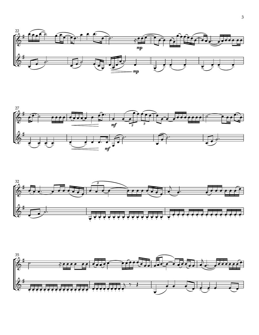 I'll Never Love Again I'll Never Love Again String Duet scores gallery preview page 5