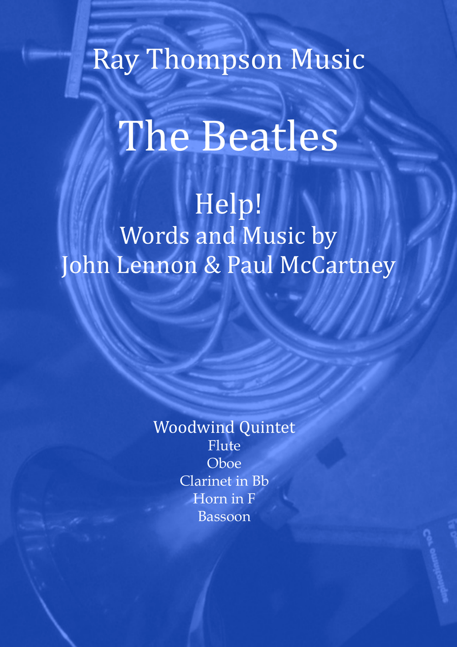 Help! Woodwind Quintet scores gallery preview page 1