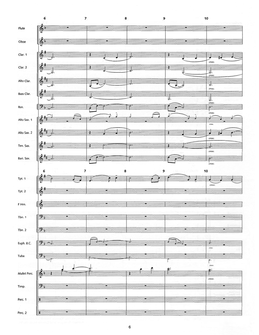 Home On The Range Concert Band scores gallery preview page 5