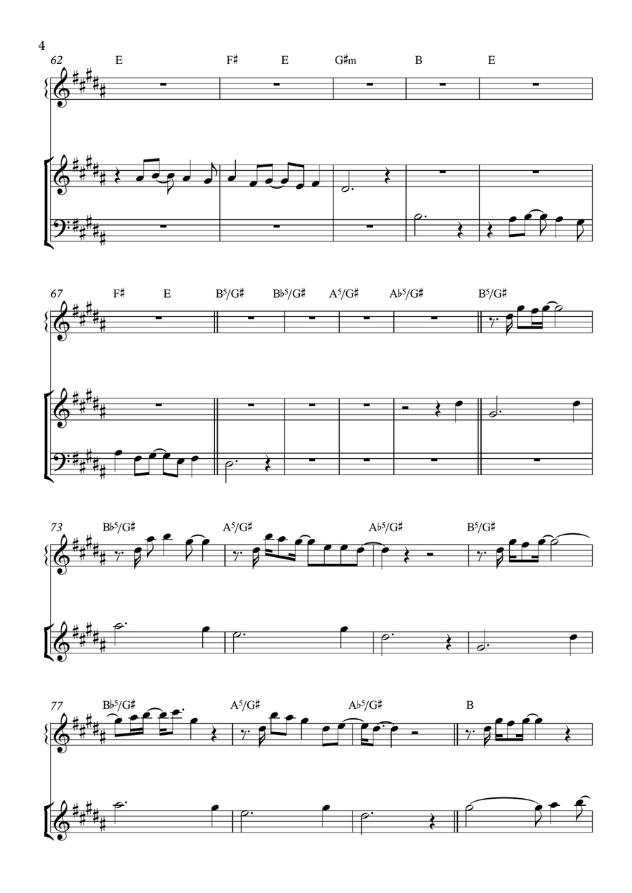 At The Chime Of A City Clock Small Ensemble scores gallery preview page 4
