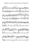 Variations on Unser Dummer Pobel meint in G Major K.455 - Wolfgang Amadeus Mozart