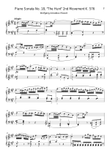 Piano Sonata No. 18, “The Hunt” 2nd Movement K.576 - Wolfgang Amadeus Mozart