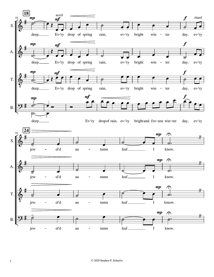 Every Blade of Grass Every Blade of Grass Divisi scores gallery preview page 2