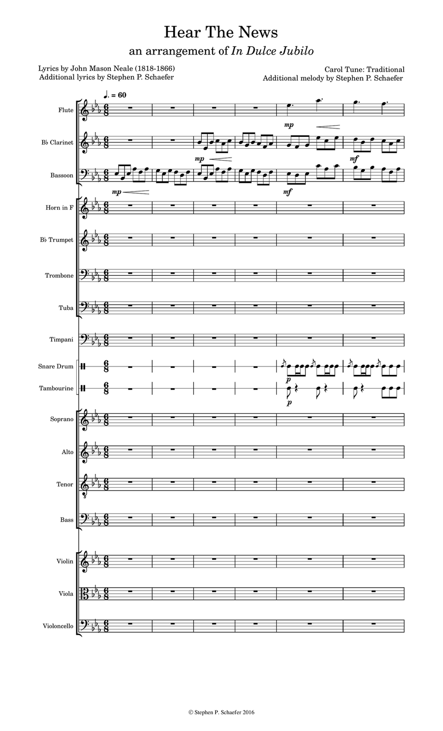 Hear the News Hear the News Full Orchestra scores gallery preview page 1