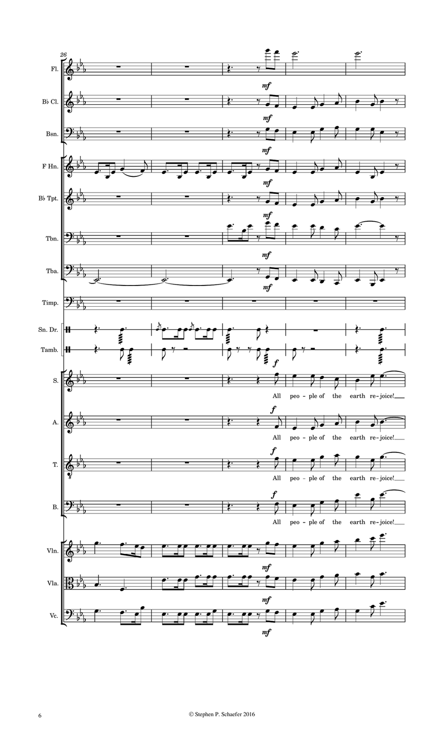 Hear the News Hear the News Full Orchestra scores gallery preview page 6