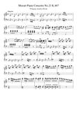 Mozart Piano Concerto No.21 K.467 - Wolfgang Amadeus Mozart