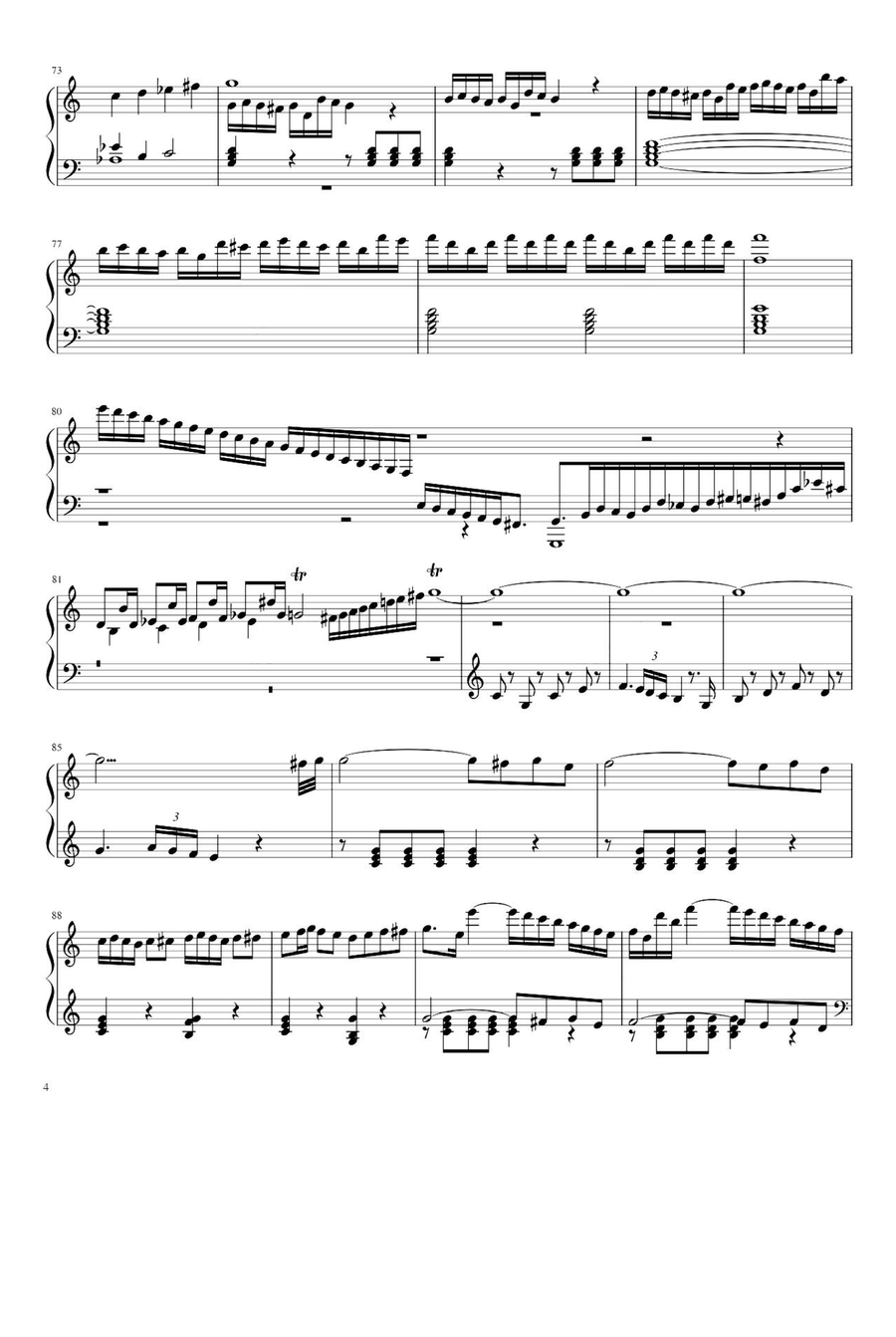Mozart Piano Concerto No.21 K.467 - Wolfgang Amadeus Mozart Piano Solo scores gallery preview page 4