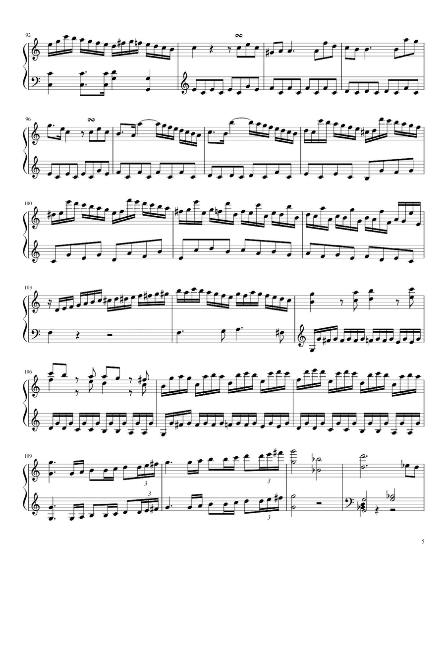 Mozart Piano Concerto No.21 K.467 - Wolfgang Amadeus Mozart Piano Solo scores gallery preview page 5
