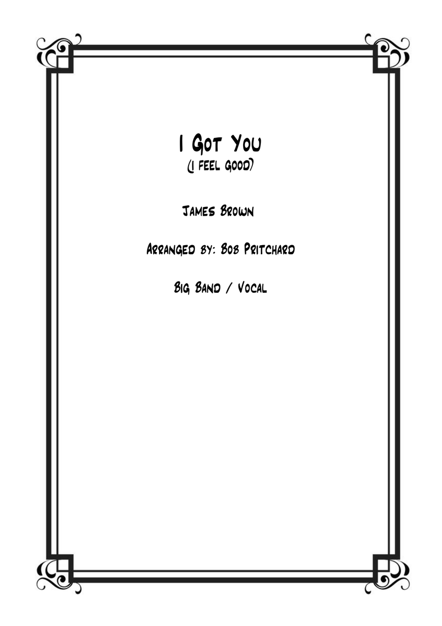 I Got You (I Feel Good) I Got You (I Feel Good) Jazz Ensemble scores gallery preview page 1