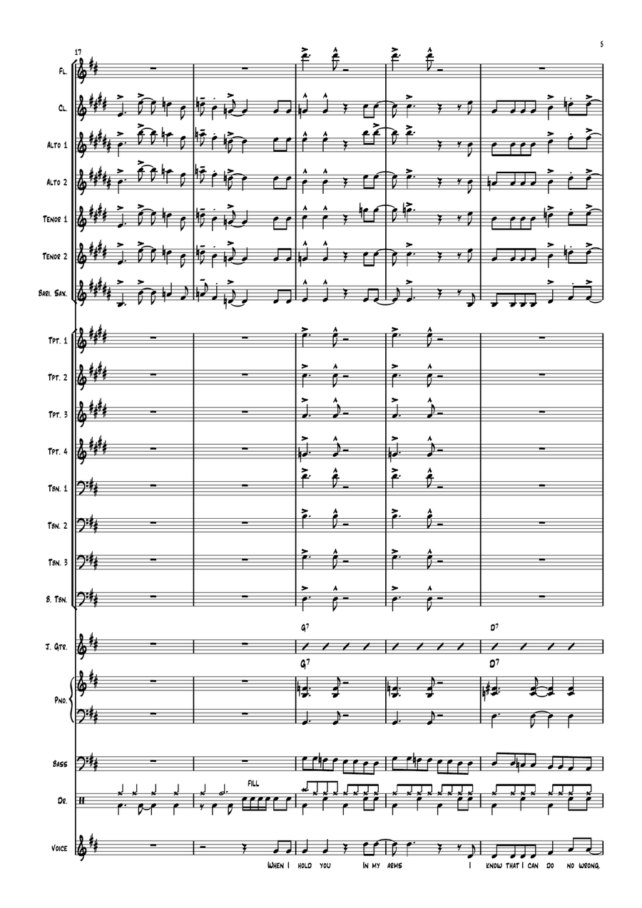 I Got You (I Feel Good) I Got You (I Feel Good) Jazz Ensemble scores gallery preview page 5