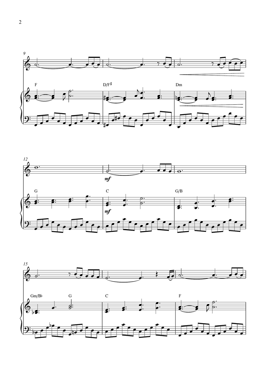 Non, Je Ne Regrette Rien Non, Je Ne Regrette Rien Piano scores gallery preview page 2