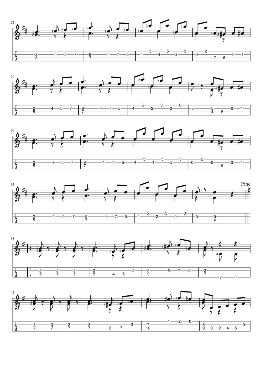 Élégante Élégante Mandolin scores gallery preview page 2