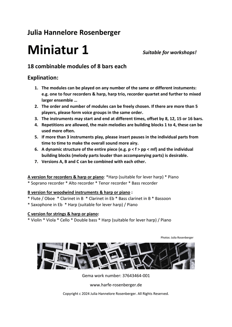 Miniatur 1 A version Small Ensemble scores gallery preview page 2